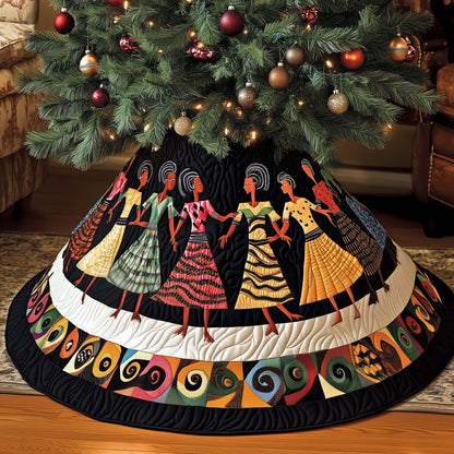 Legacy Tribal Dancing Quilted Tree Skirt GFTONL7024