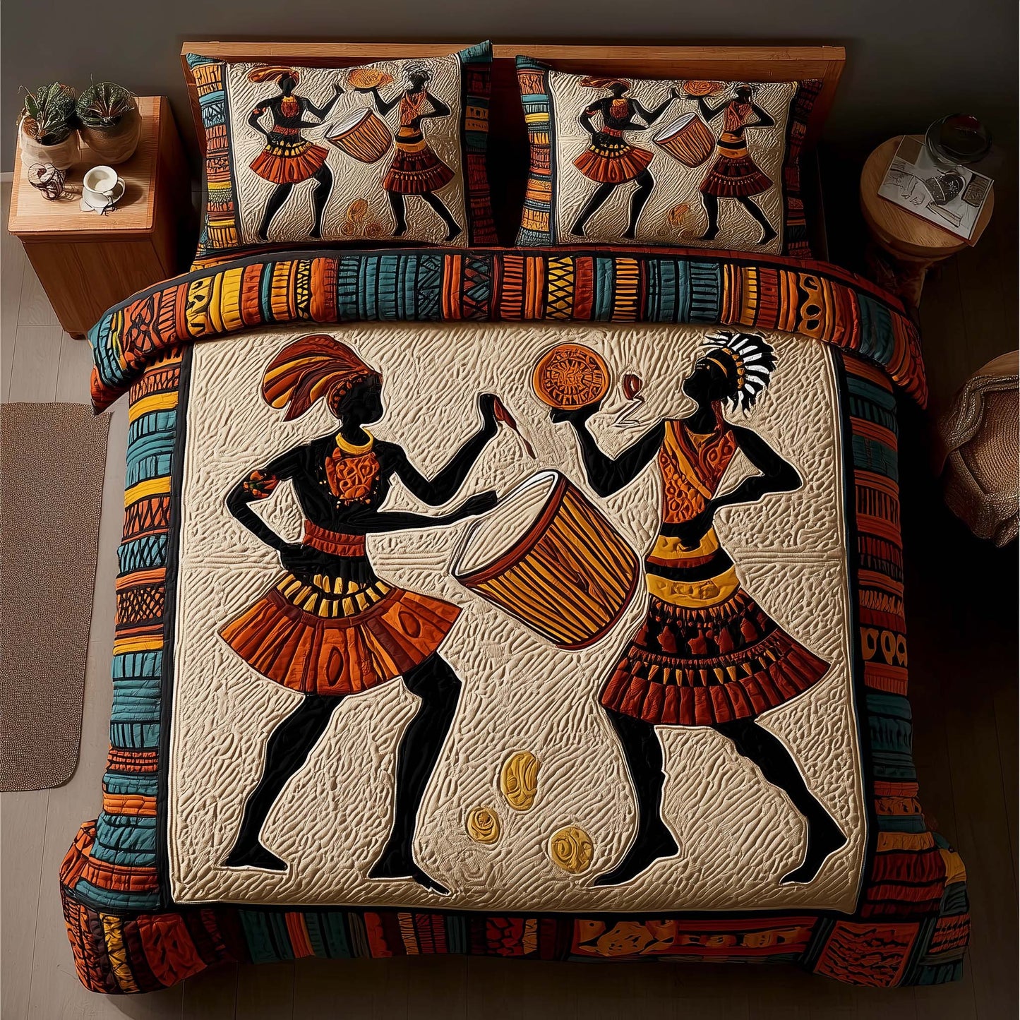 Legacy Tribal Dancing Duvet Cover Set GFTONL7028