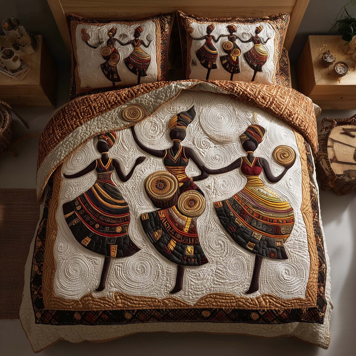 Legacy Tribal Dancing Duvet Cover Set GFTONL7030