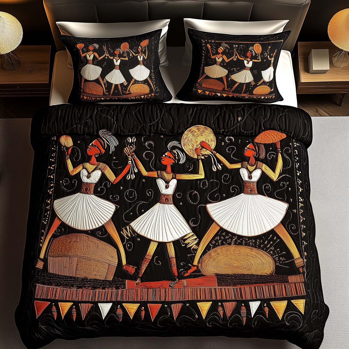Legacy Tribal Dancing Duvet Cover Set GFTONL7032