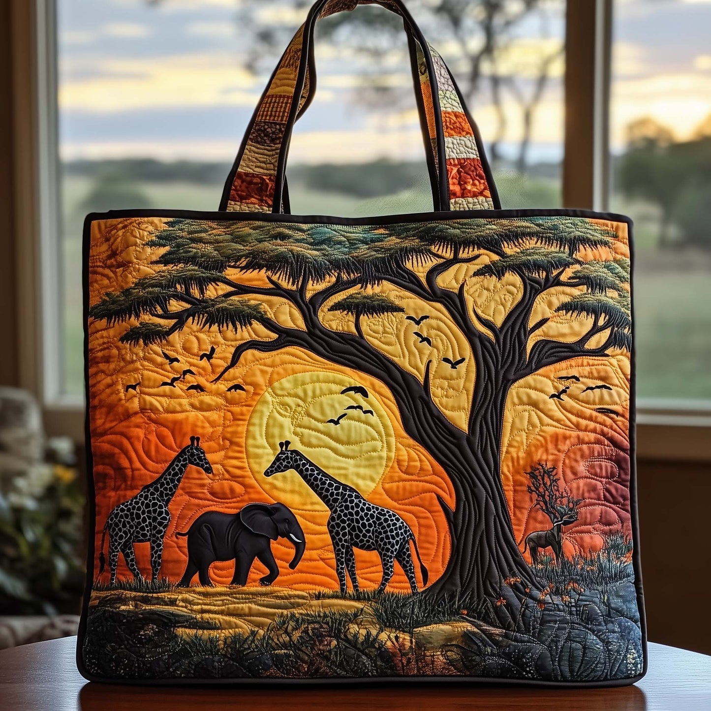 African Dream Quilted Tote Bag GFTONL7043