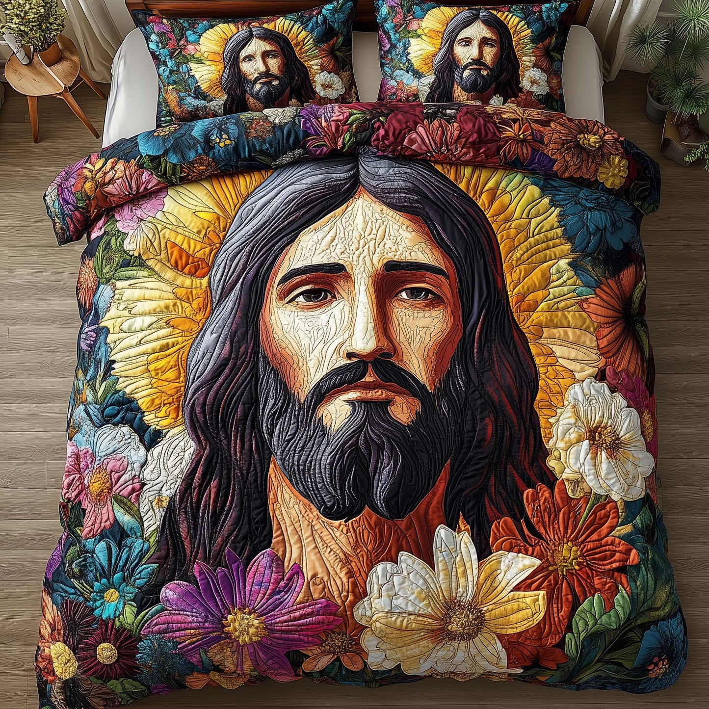 Faith In Jesus Duvet Cover Set GFTONL7054