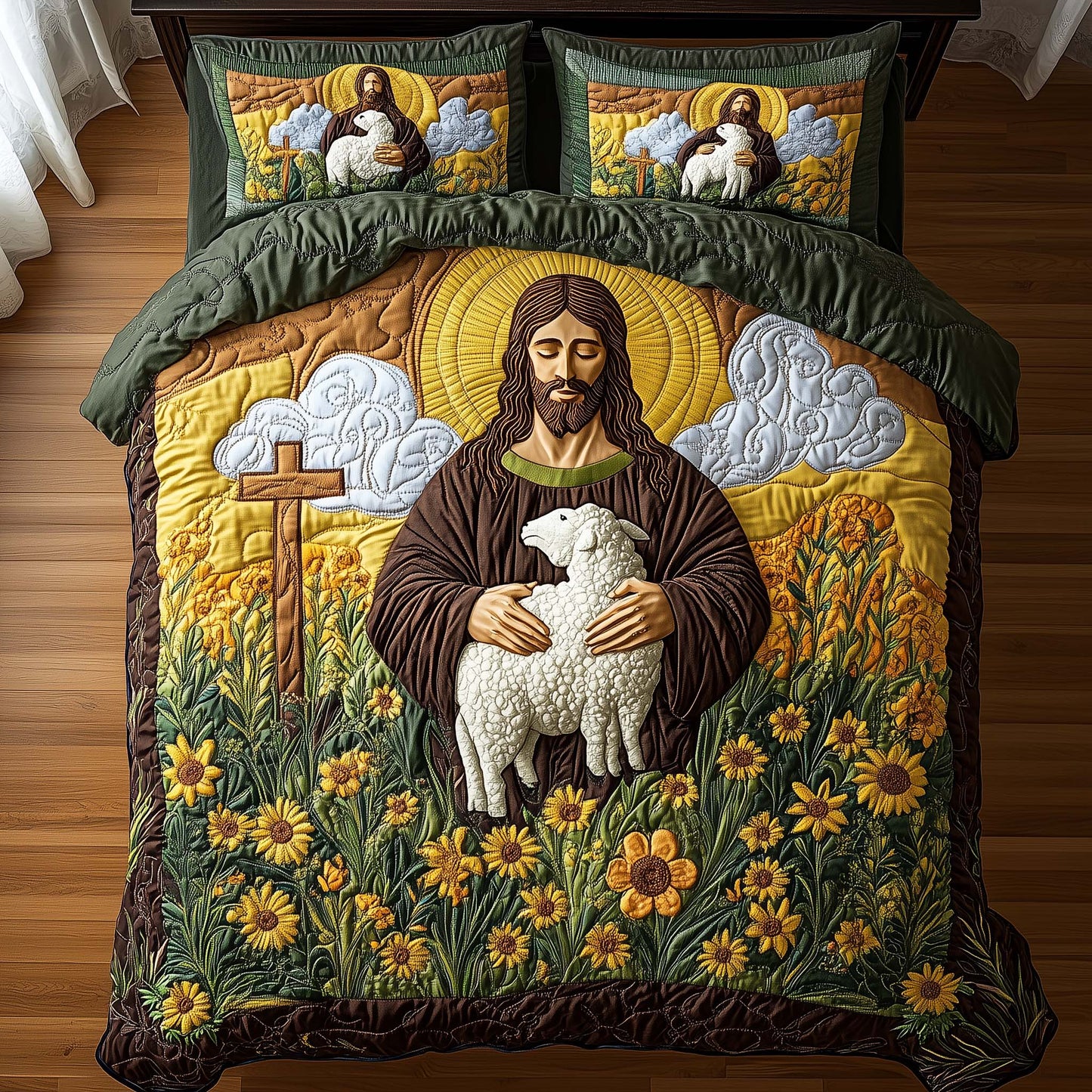 Faith In Jesus Duvet Cover Set GFTONL7055