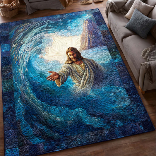 Jesus Hand Reaching Area Rug GFTONL7097
