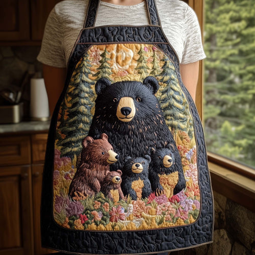 Bear Family Quilted Apron GFTONL7143