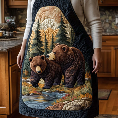 Forest Bear Quilted Apron GFTONL7147