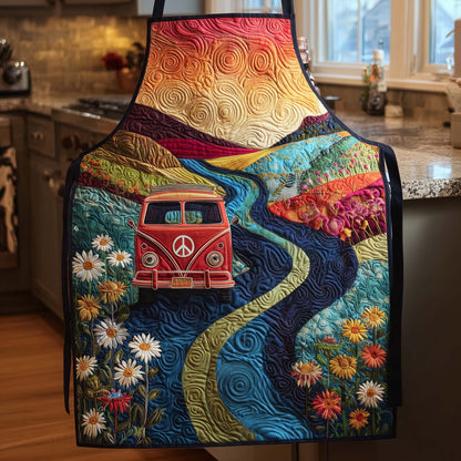 Vintage Wanderlust Quilted Apron GFTONL7152