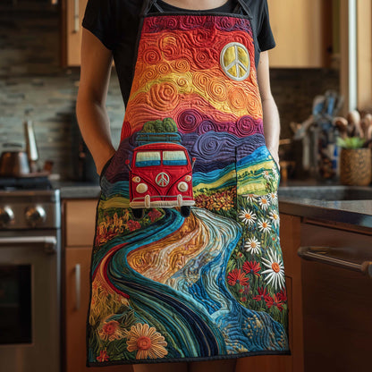 Vintage Wanderlust Quilted Apron GFTONL7156