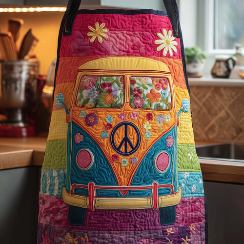 Hippie Vintage Van Quilted Apron GFTONL7163