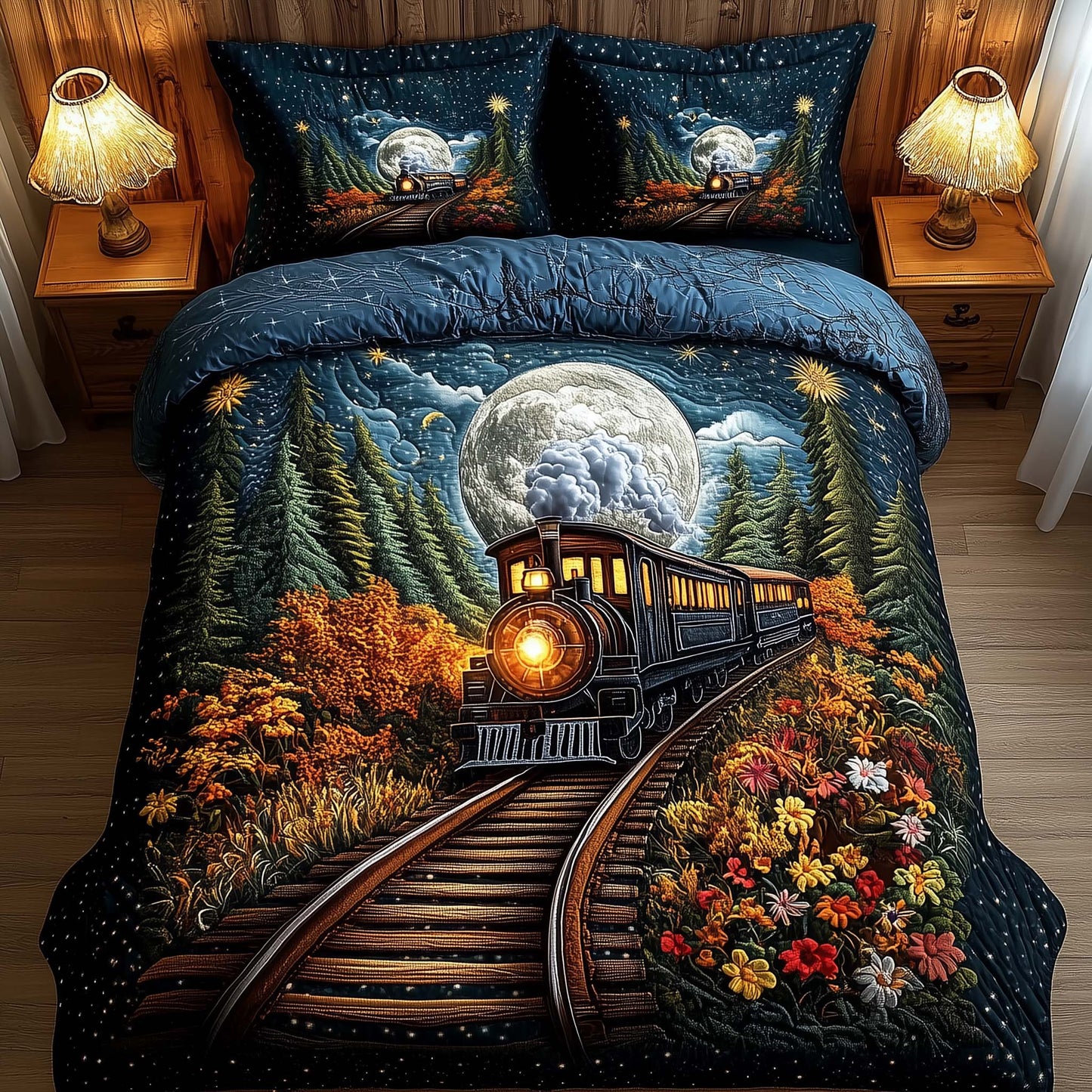 Moonlit Night Journey Duvet Cover Set GFTONL7168