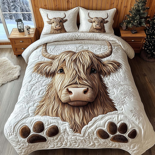 Highland Cow Duvet Cover Set GFTONL7177