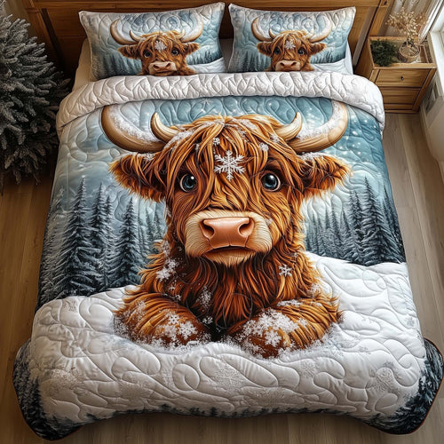 Highland Cow Duvet Cover Set GFTONL7178