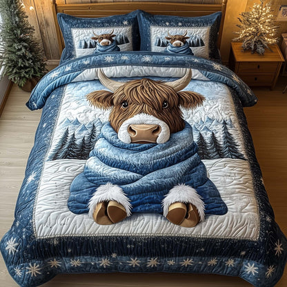 Highland Cow Duvet Cover Set GFTONL7180