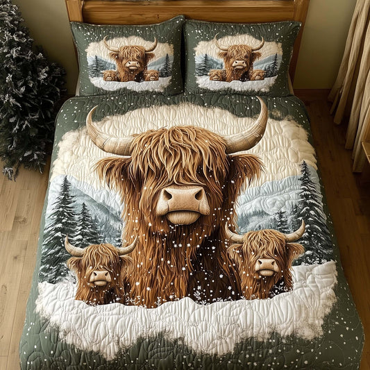 Highland Cow Duvet Cover Set GFTONL7182