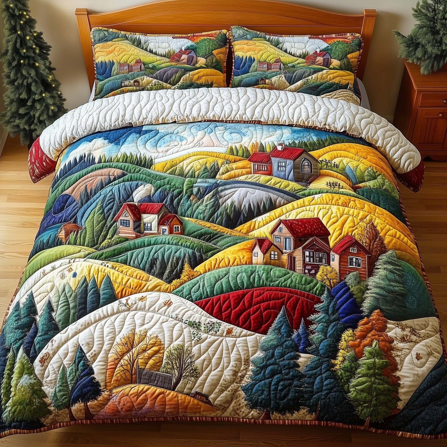 Heaven Rolling Hill Duvet Cover Set GFTONL7184