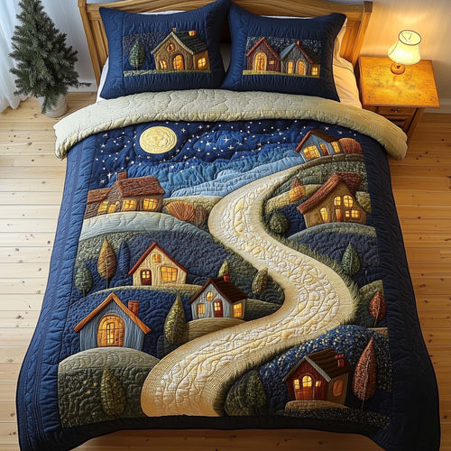 Midnight Village Duvet Cover Set GFTONL7185