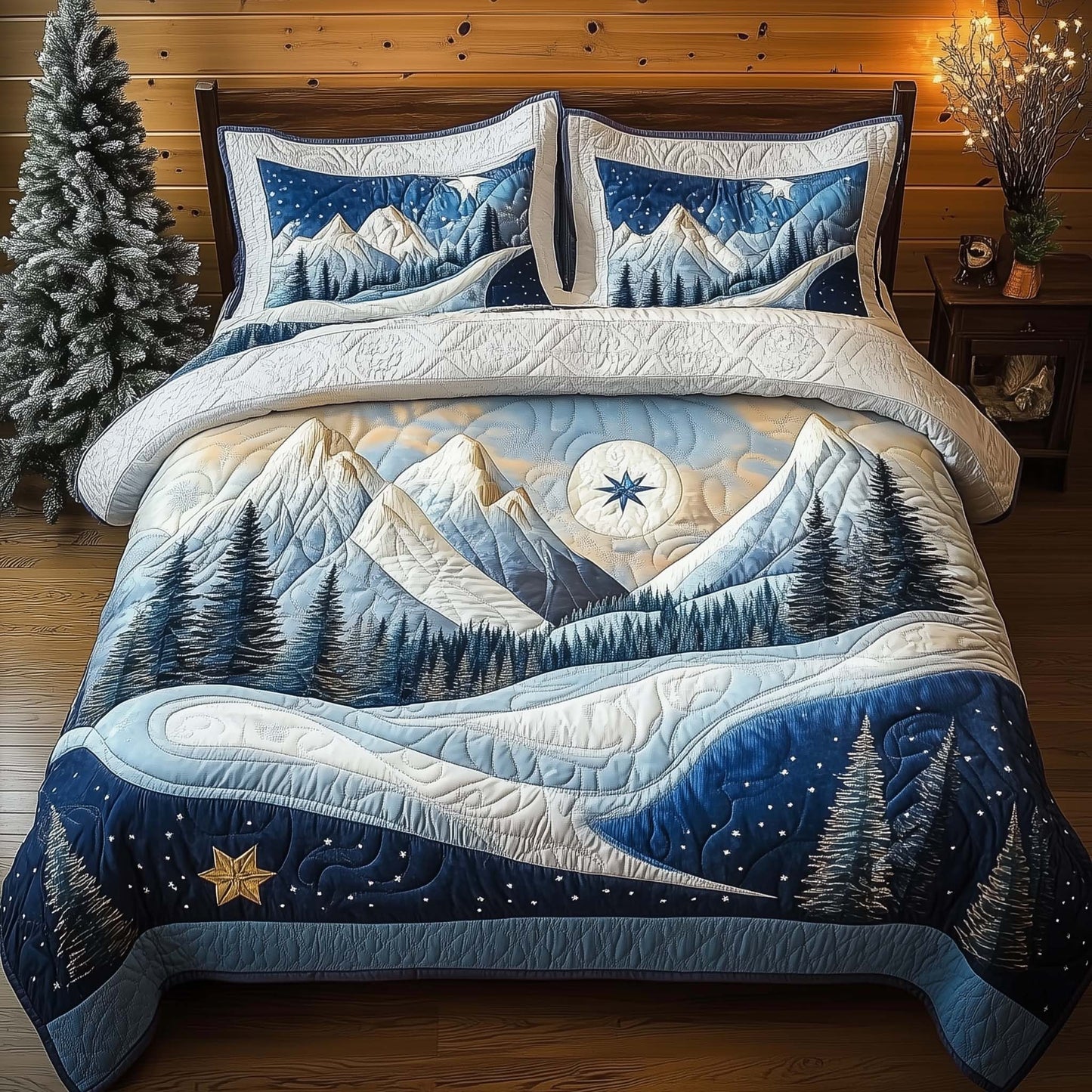 Winter Peak Duvet Cover Set GFTONL7189