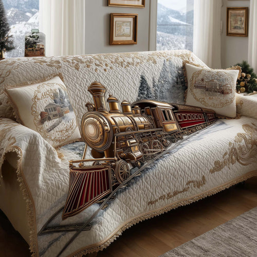 Peaceful Express Quilted Sofa Cover GFTONL7204