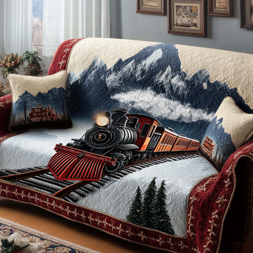 Holiday Express Quilted Sofa Cover GFTONL7206