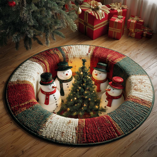 Cozy Harmony Quilted Round Mat GFTONL7231