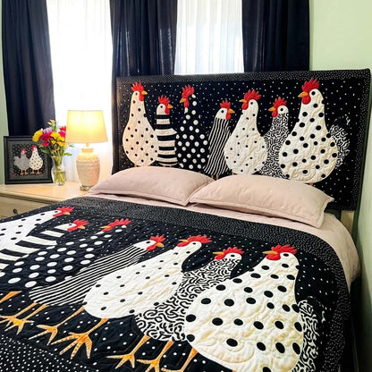 Hummingbird Grace 3-Piece Quilted Bedding Set GFTONL7318