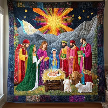 Nativity Scene Quilted Blanket GFTONL905