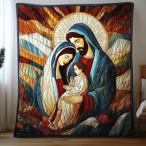 Holy Family Quilted Blanket GFTONL958