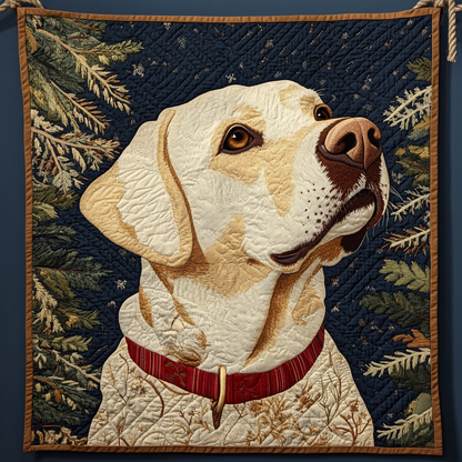 Gazing Upon Life Labrador Retriever Quilted Blanket GFTONL968