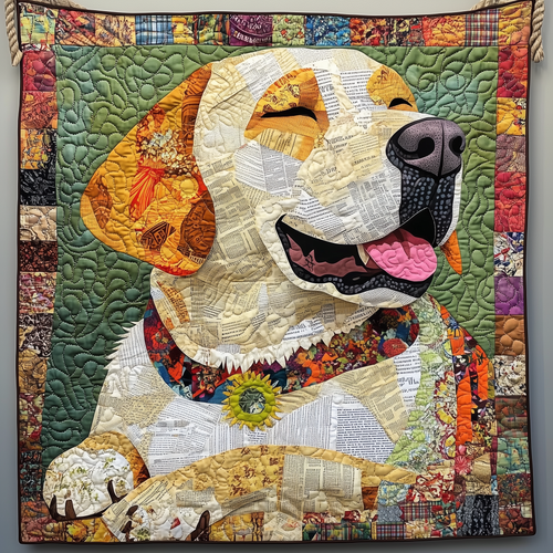 Peaceful Labrador Retriever Quilted Blanket GFTONL992