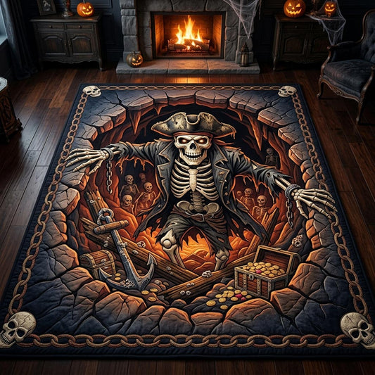 Haunted Skeleton Area Rug GFTONMU1104