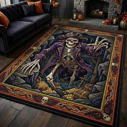 Haunted Skeleton Area Rug GFTONMU1105