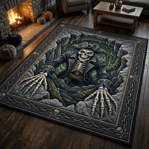 Haunted Skeleton Area Rug GFTONMU1108
