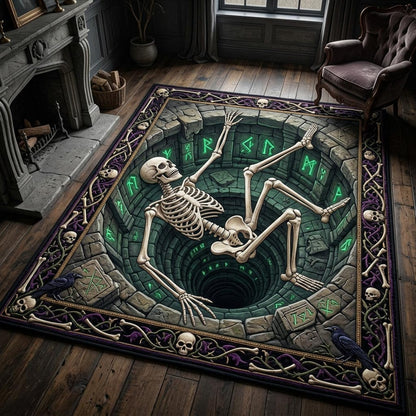 Haunted Skeleton Area Rug GFTONMU1111