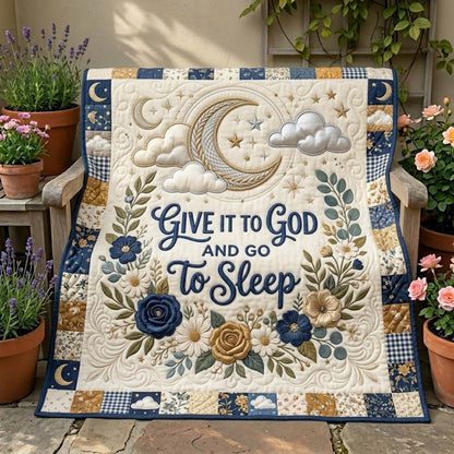 Floral Bible Quilted Blanket GFTONMU1243