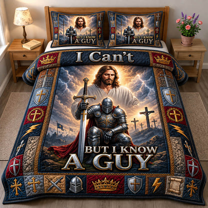 Christian Faith 3-Piece Quilted Bedding Set GFTONMU1265