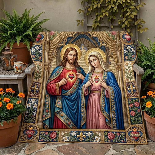 Sacred Heart Quilted Blanket GFTONMU1309