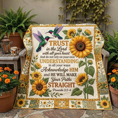 Christian Faith Quilted Blanket GFTONMU1314