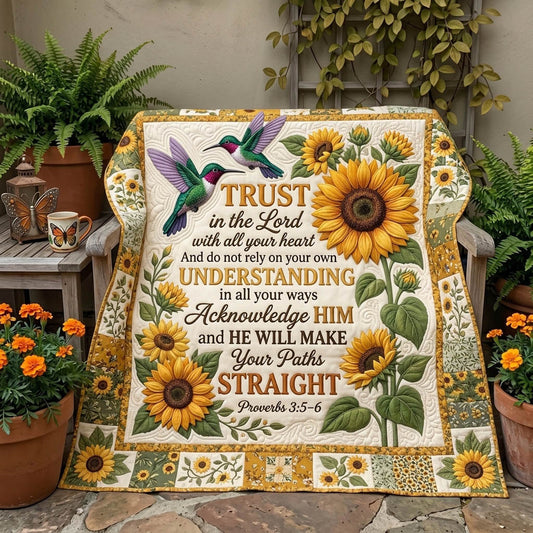 Christian Faith Quilted Blanket GFTONMU1314