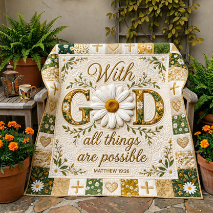 Christian Faith Quilted Blanket GFTONMU1317
