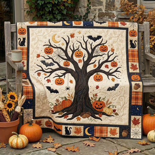 Pumpkin Patch Quilted Blanket GFTONMU1427