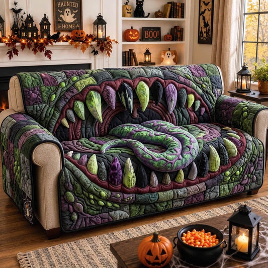 Haunted Halloween Quilted Sofa Cover GFTONMU1499