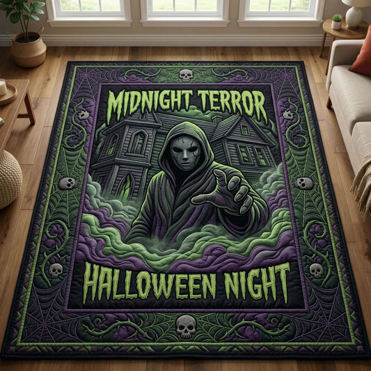 Haunted Halloween Area Rug GFTONMU1547