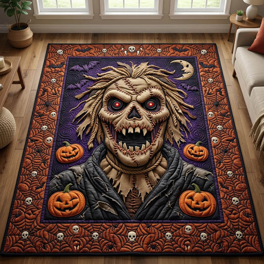 Haunted Halloween Area Rug GFTONMU1549