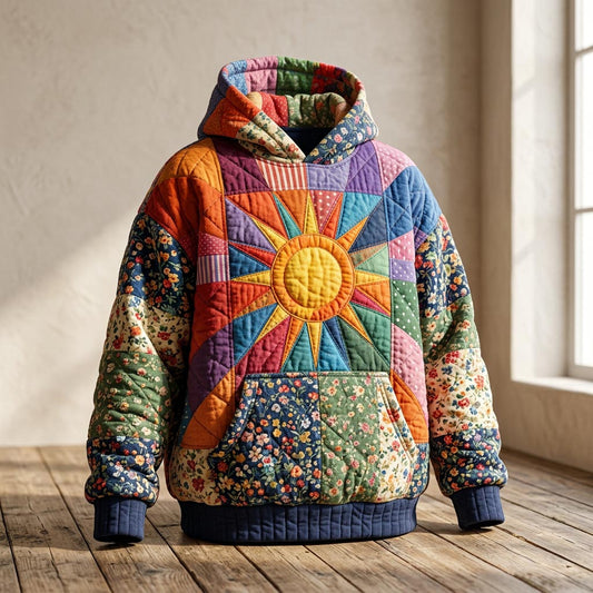 Boho Patchwork Hoodie GFTONMU1889