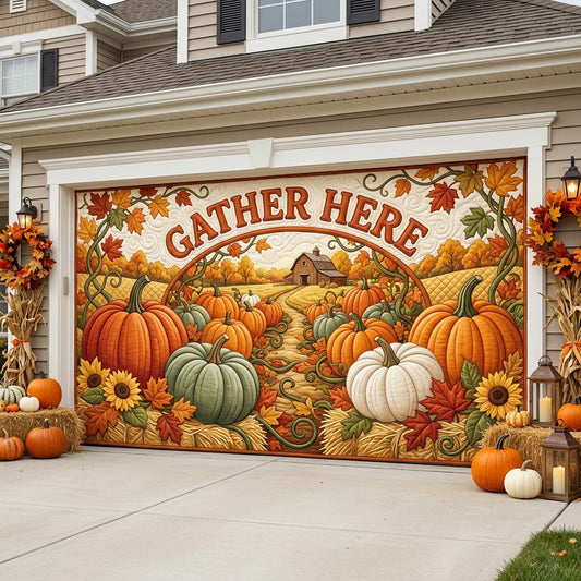 Pumpkin Patch Garage Door Banner GFTONMU1902