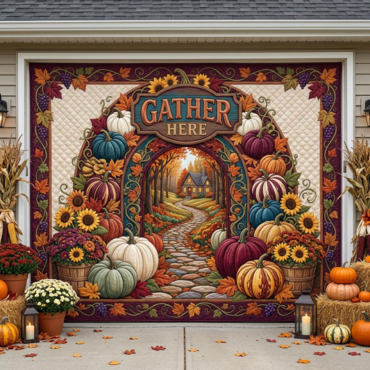 Pumpkin Patch Garage Door Banner GFTONMU1903