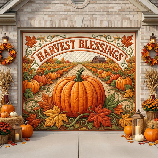 Pumpkin Patch Garage Door Banner GFTONMU1904