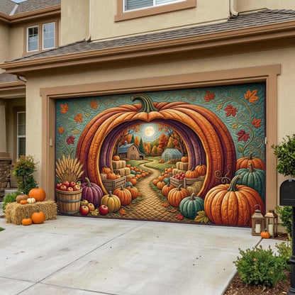 Pumpkin Patch Garage Door Banner GFTONMU1906