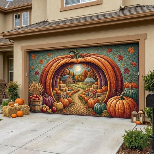 Pumpkin Patch Garage Door Banner GFTONMU1906