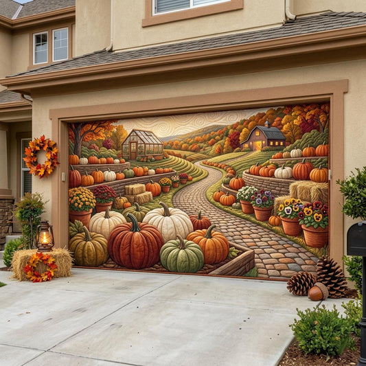 Pumpkin Patch Garage Door Banner GFTONMU1907